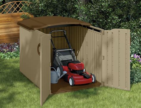 Lawn mower storage shed - When you use your storage shed to store lawn and gardening tools, you protect these expensive items from the harsh elements and prolong their life. Lawn mowers, ...